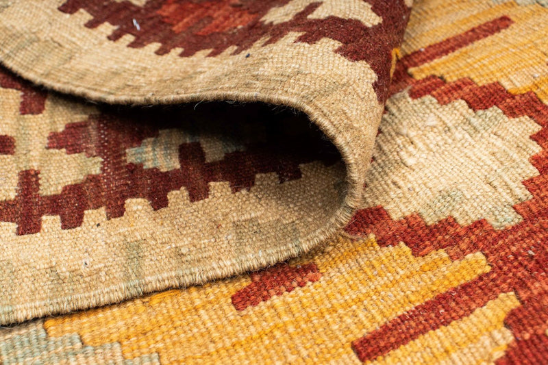 Kelim Teppich - Oriental 198 x 75 cm - beige