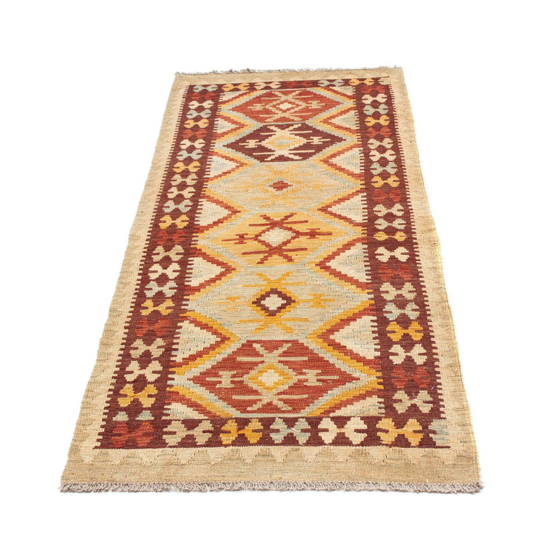 Kelim Teppich - Oriental 198 x 75 cm - beige