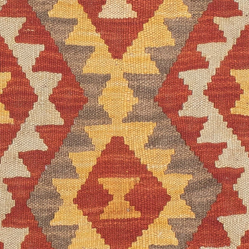 Kelim Teppich - Splash 206 x 66 cm - mehrfarbig
