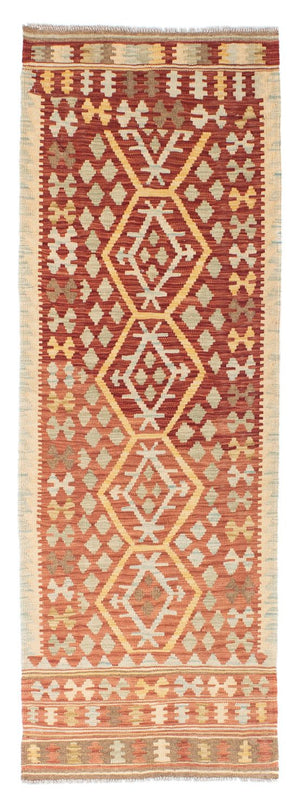 Kelim Teppich - Oriental 202 x 74 cm - rot