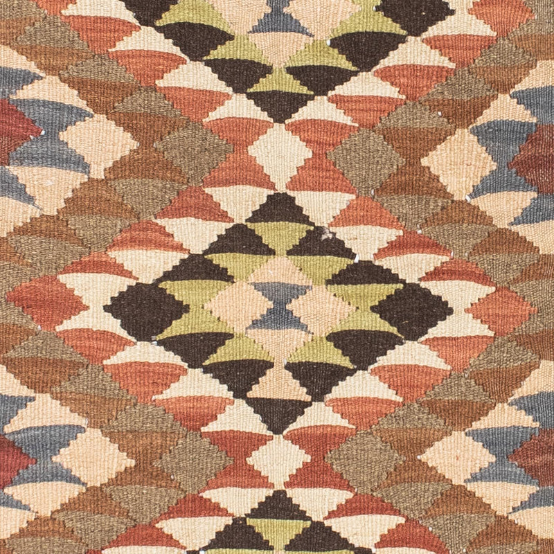 Kelim Teppich - Oriental 207 x 85 cm - hellbraun