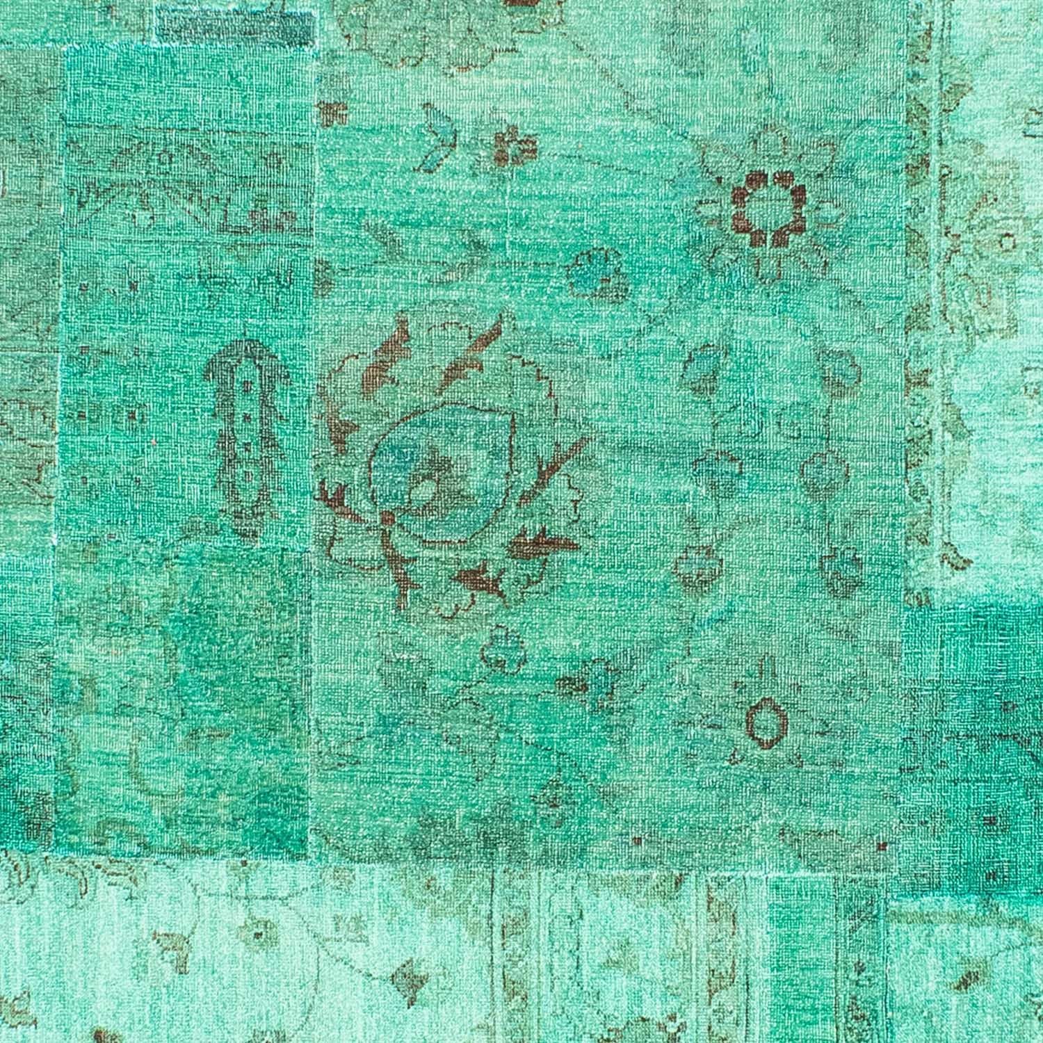 Patchwork Teppich 290 x 212 cm