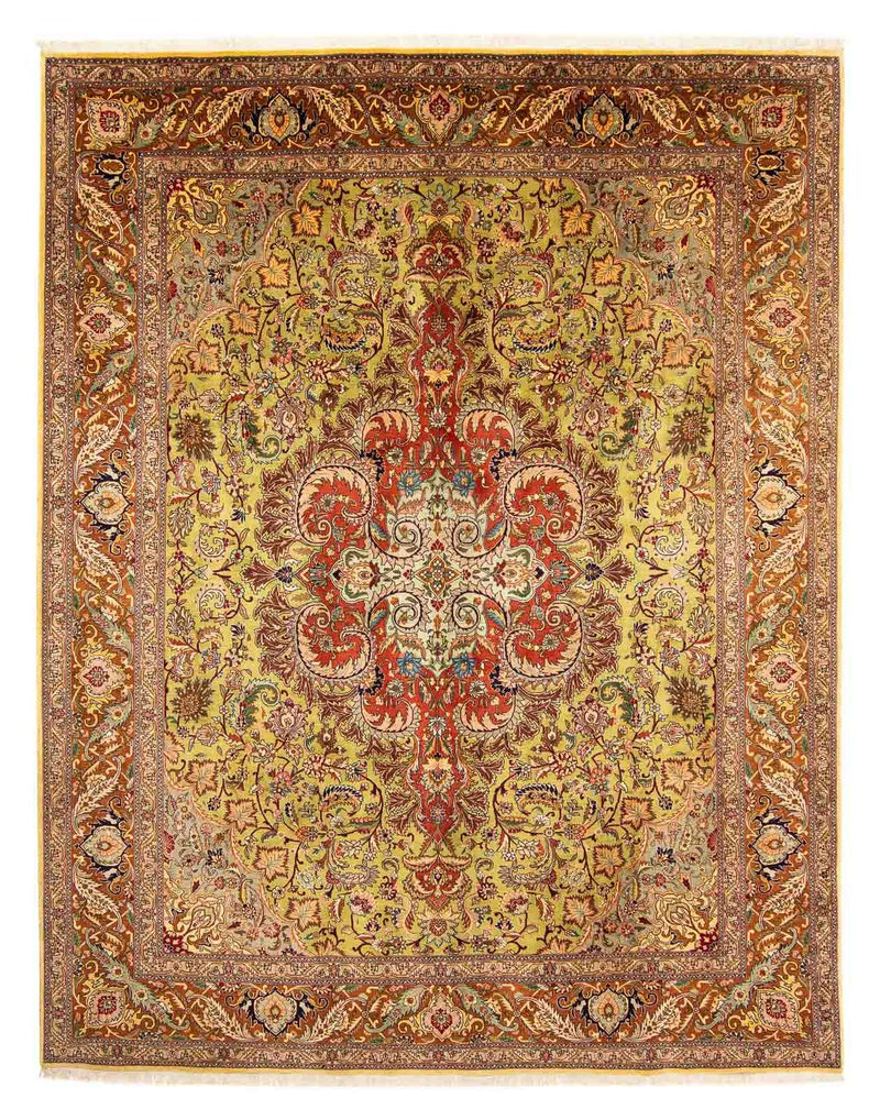 Perserteppich - Täbriz - Royal 373 x 296 cm Teppich Wohnzimmer