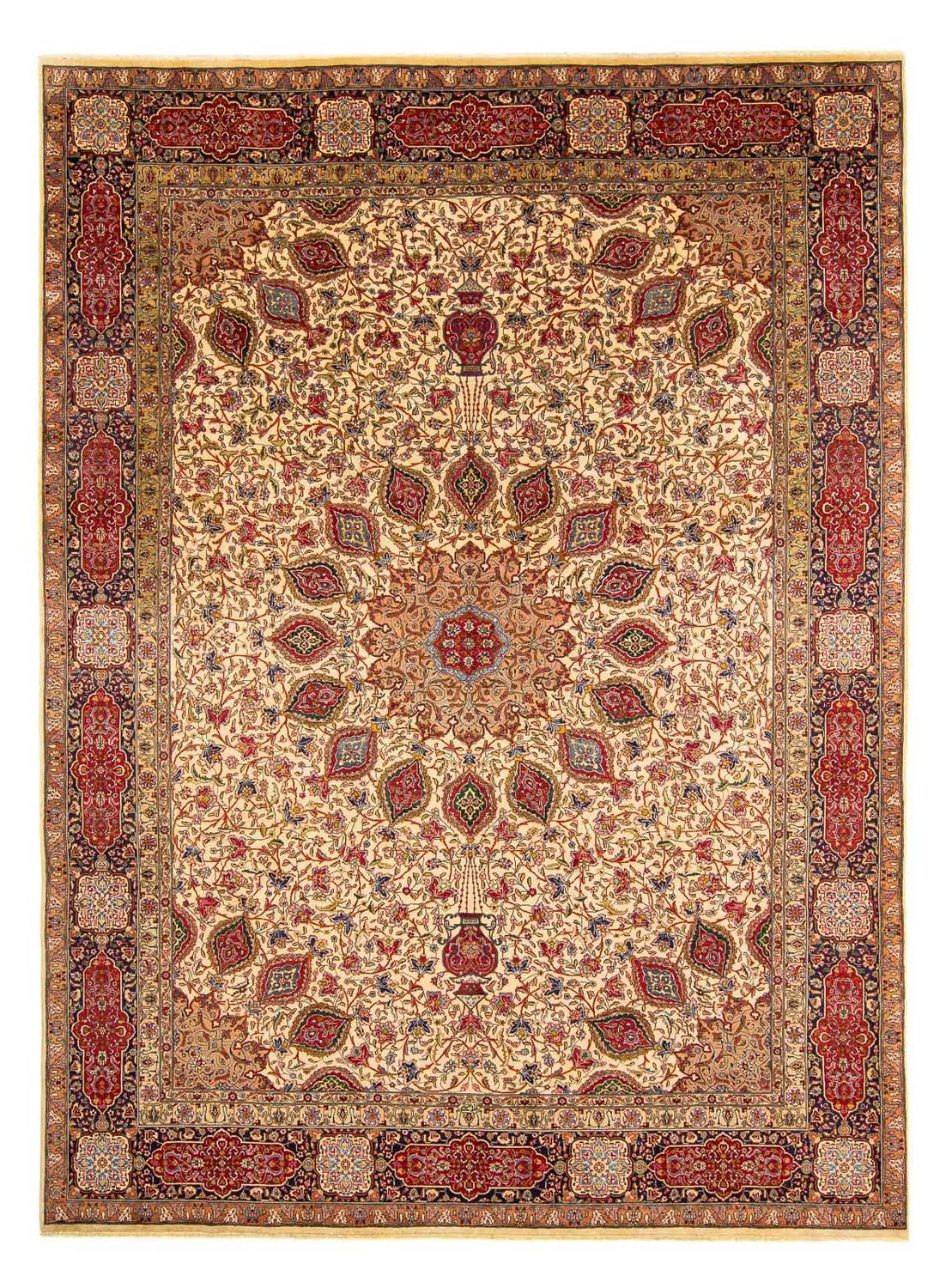 Perserteppich - Täbriz - Royal 393 x 290 cm Wohnzimmer Teppich
