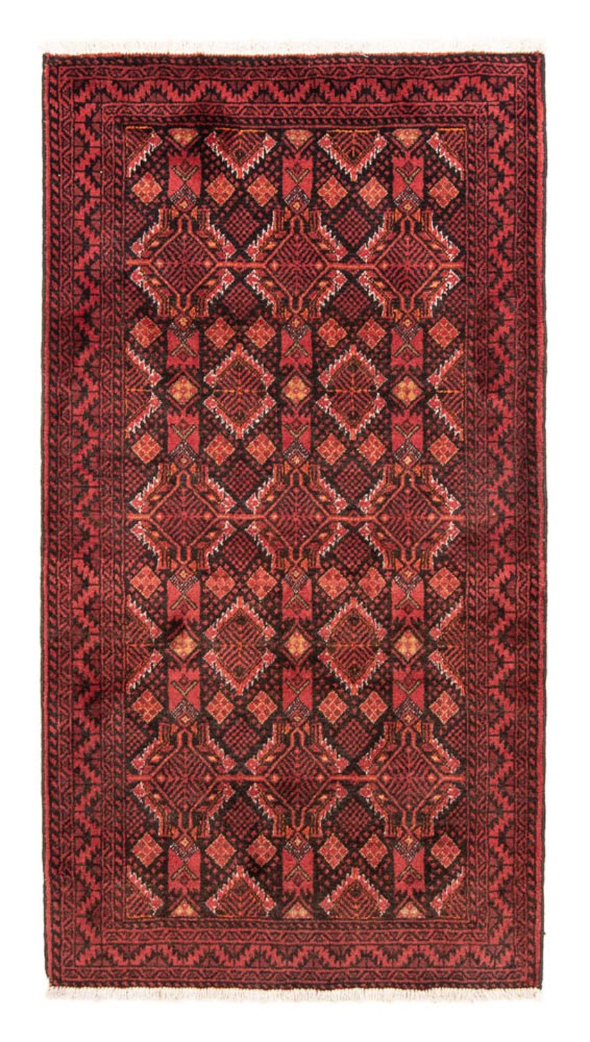 Belutsch Teppich 194 x 101 cm - rot