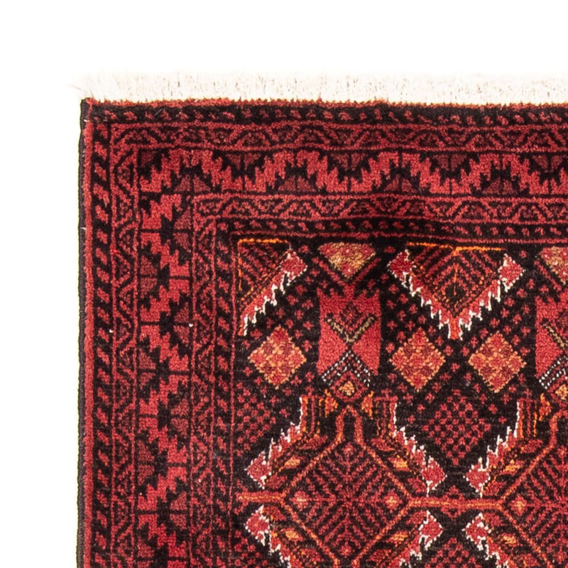 Belutsch Teppich 194 x 101 cm - rot