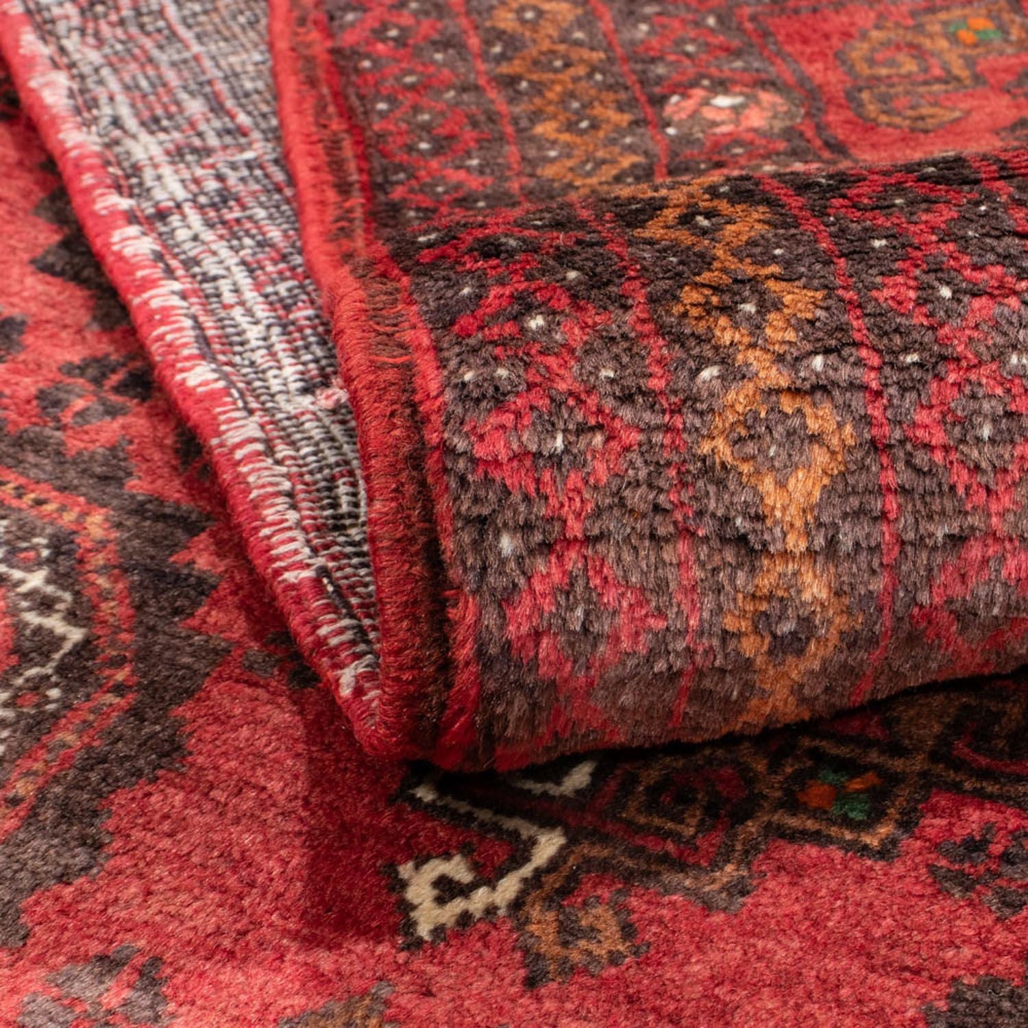 Belutsch Teppich 194 x 101 cm - rot