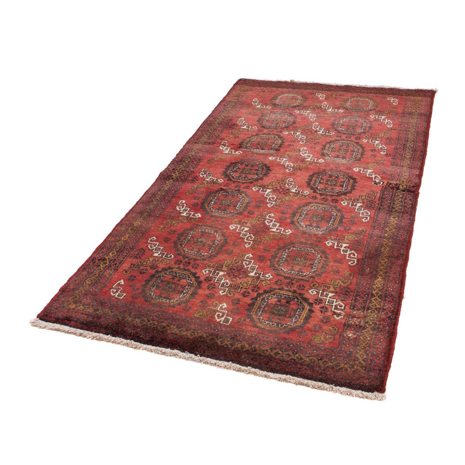 Belutsch Teppich 194 x 101 cm - rot