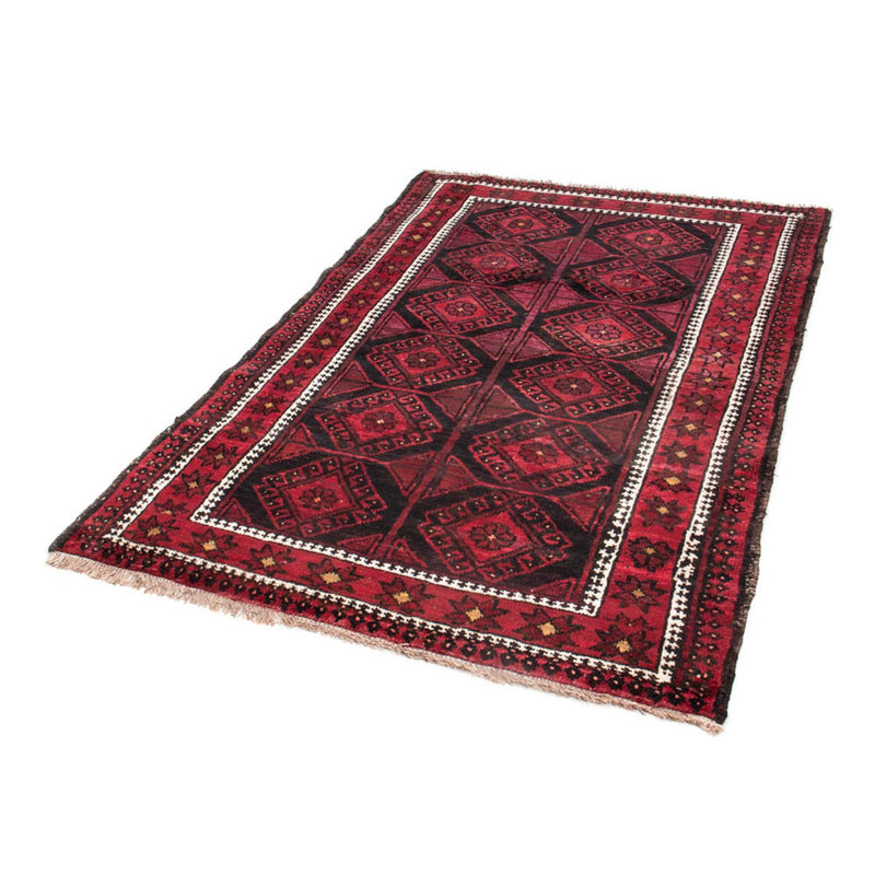 Belutsch Teppich 180 x 123 cm - rot