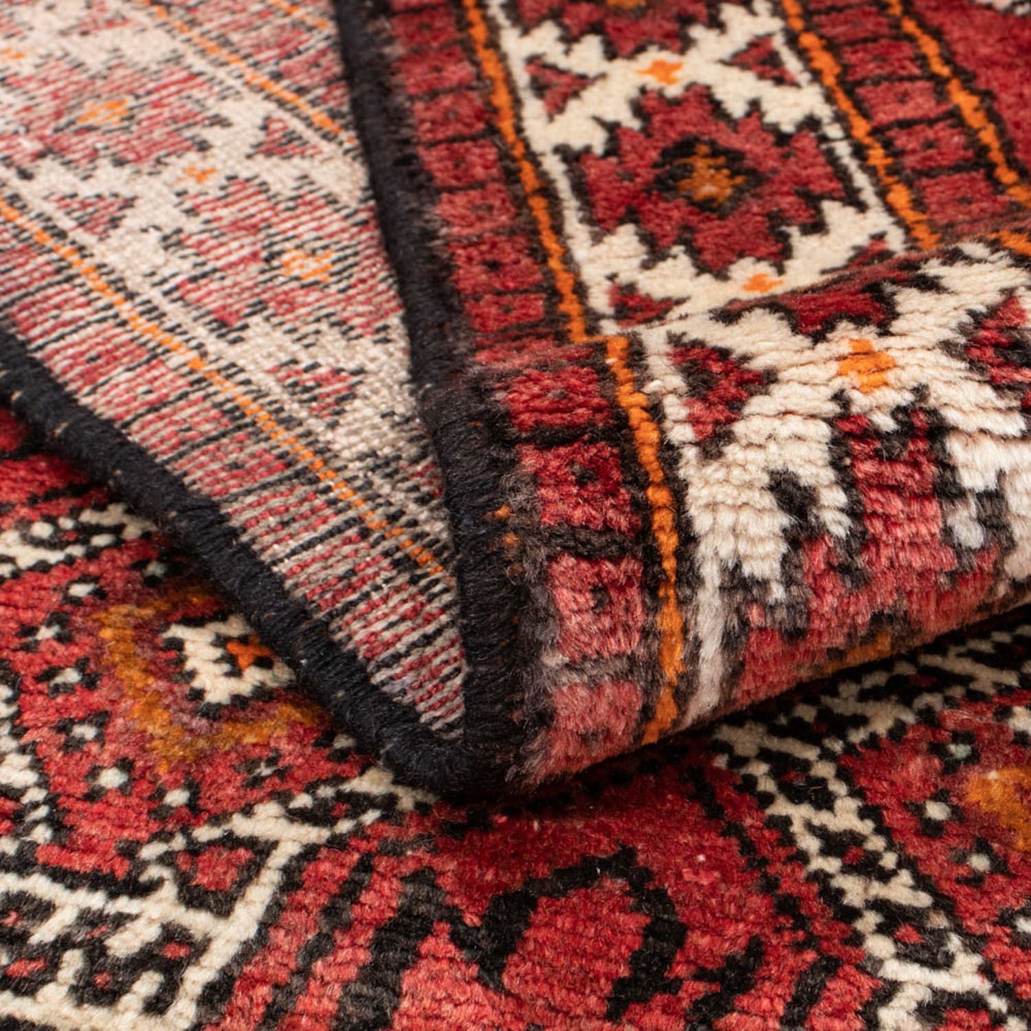 Belutsch Teppich 223 x 131 cm - rot