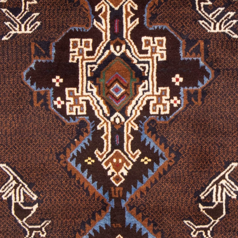 Belutsch Teppich 201 x 112 cm - hellchoco