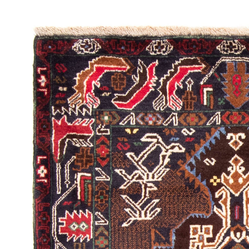 Belutsch Teppich 201 x 112 cm - hellchoco