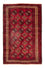 Belutsch Teppich 190 x 138 cm - dunkelrot