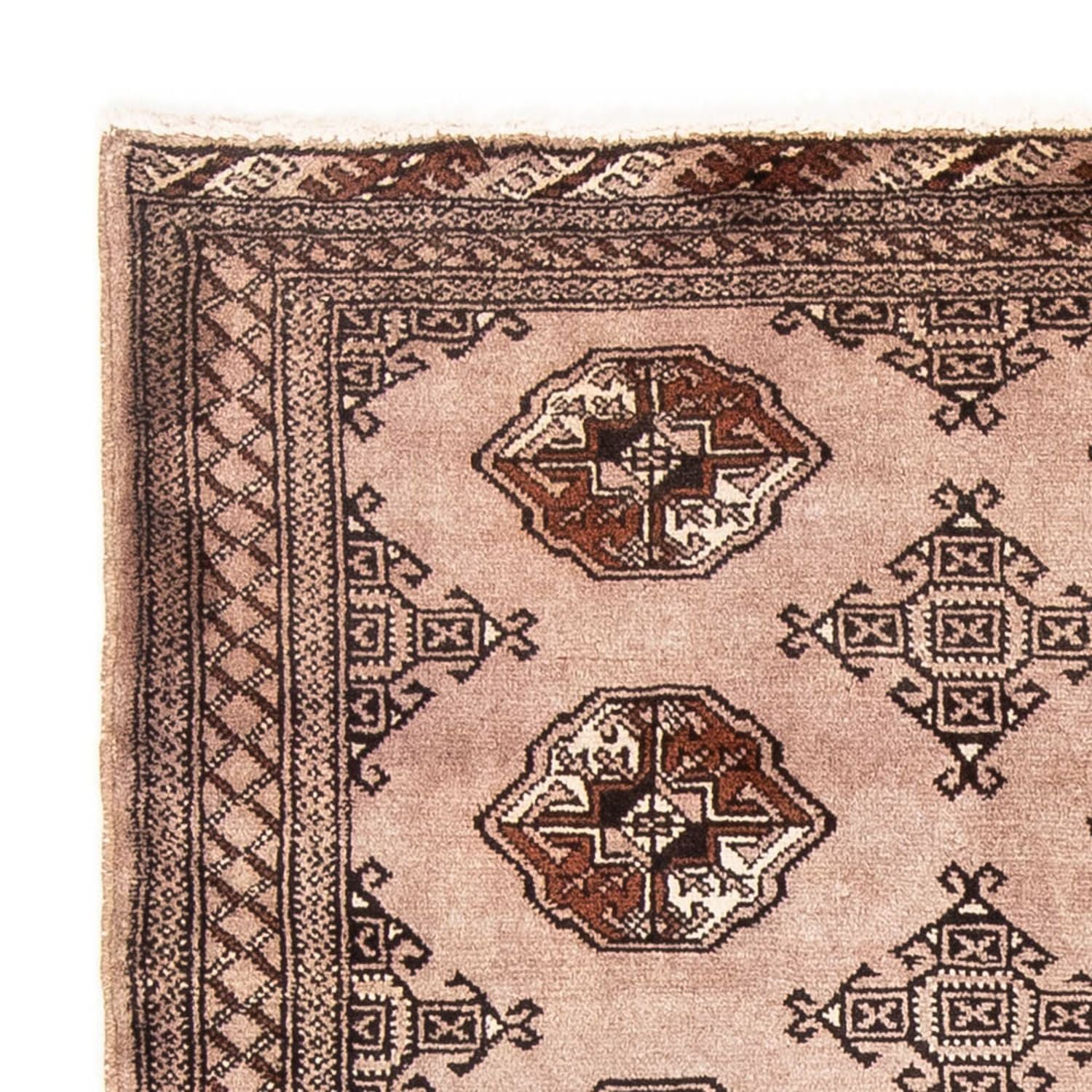 Belutsch Teppich 159 x 109 cm - hellchoco