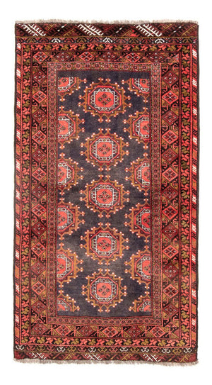Belutsch Teppich 194 x 105 cm - hellrot
