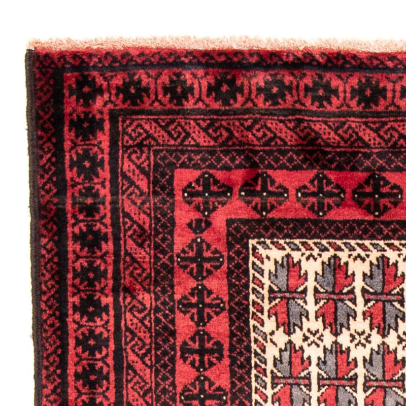 Belutsch Teppich 207 x 116 cm - rot
