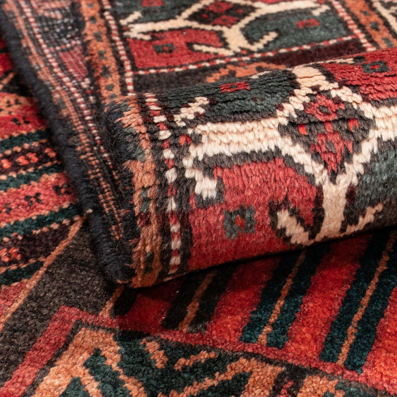 Belutsch Teppich 205 x 100 cm - hellrot