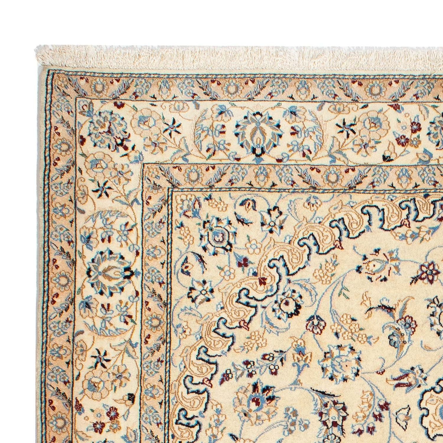 Perserteppich - Nain - Royal 236 x 176 cm Wohnzimmer Teppich