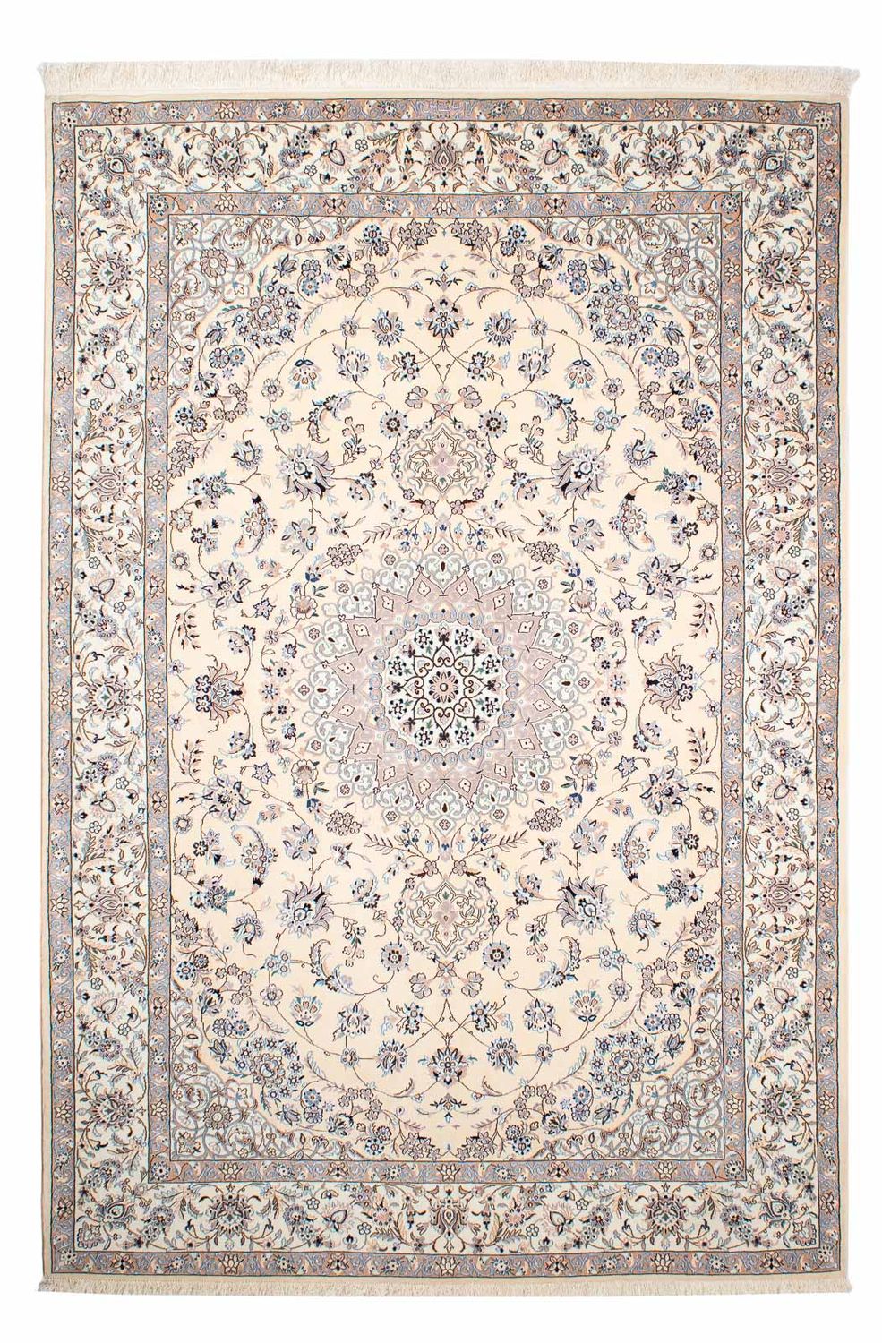 Perserteppich - Nain - Premium 255 x 171 cm Wohnzimmer Teppich