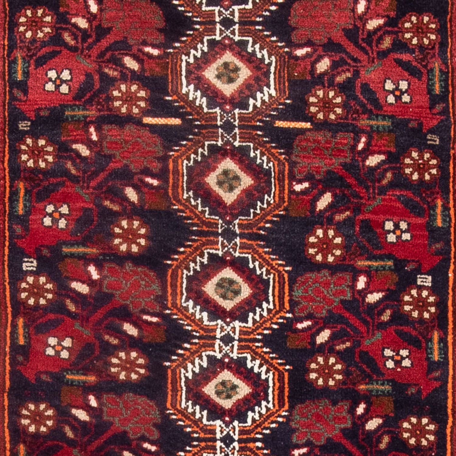 Belutsch Teppich 199 x 99 cm - rot