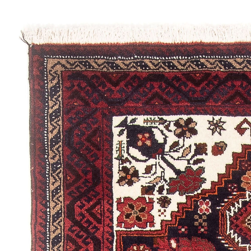 Belutsch Teppich 199 x 99 cm - rot