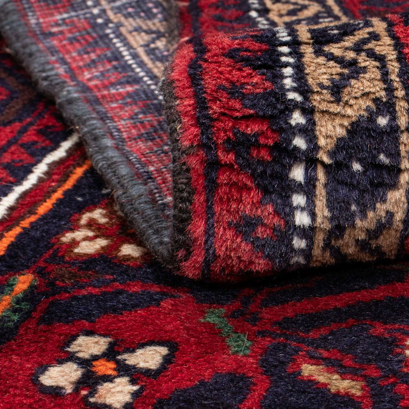 Belutsch Teppich 199 x 99 cm - rot