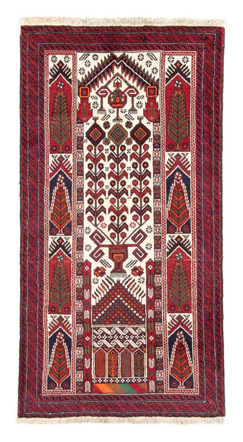 Belutsch Teppich 187 x 100 cm - beige