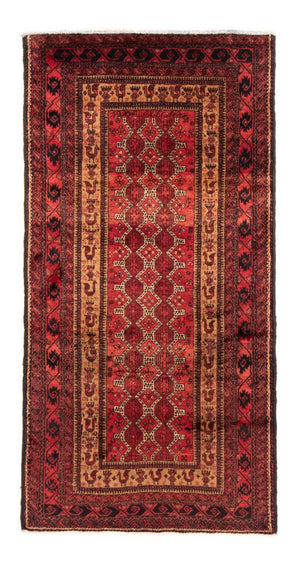 Belutsch Teppich 192 x 105 cm - rost