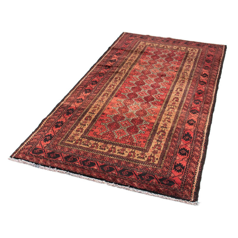 Belutsch Teppich 192 x 105 cm - rost