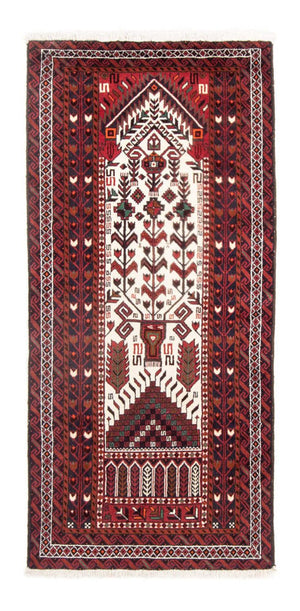 Belutsch Teppich 197 x 100 cm - beige