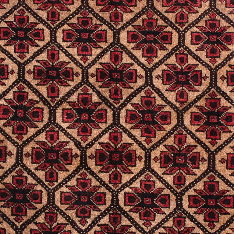 Belutsch Teppich 146 x 84 cm - hellbraun