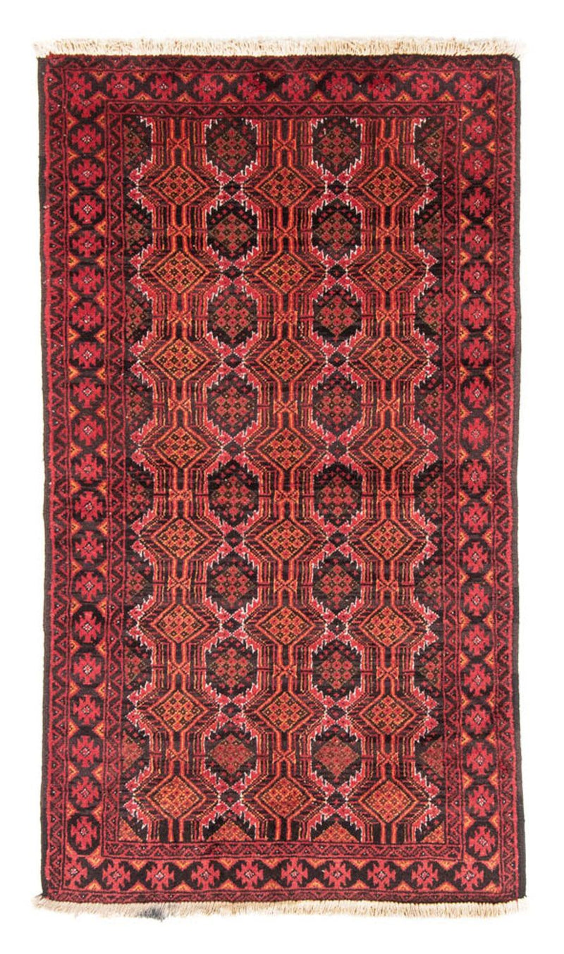 Belutsch Teppich 184 x 98 cm - mehrfarbig