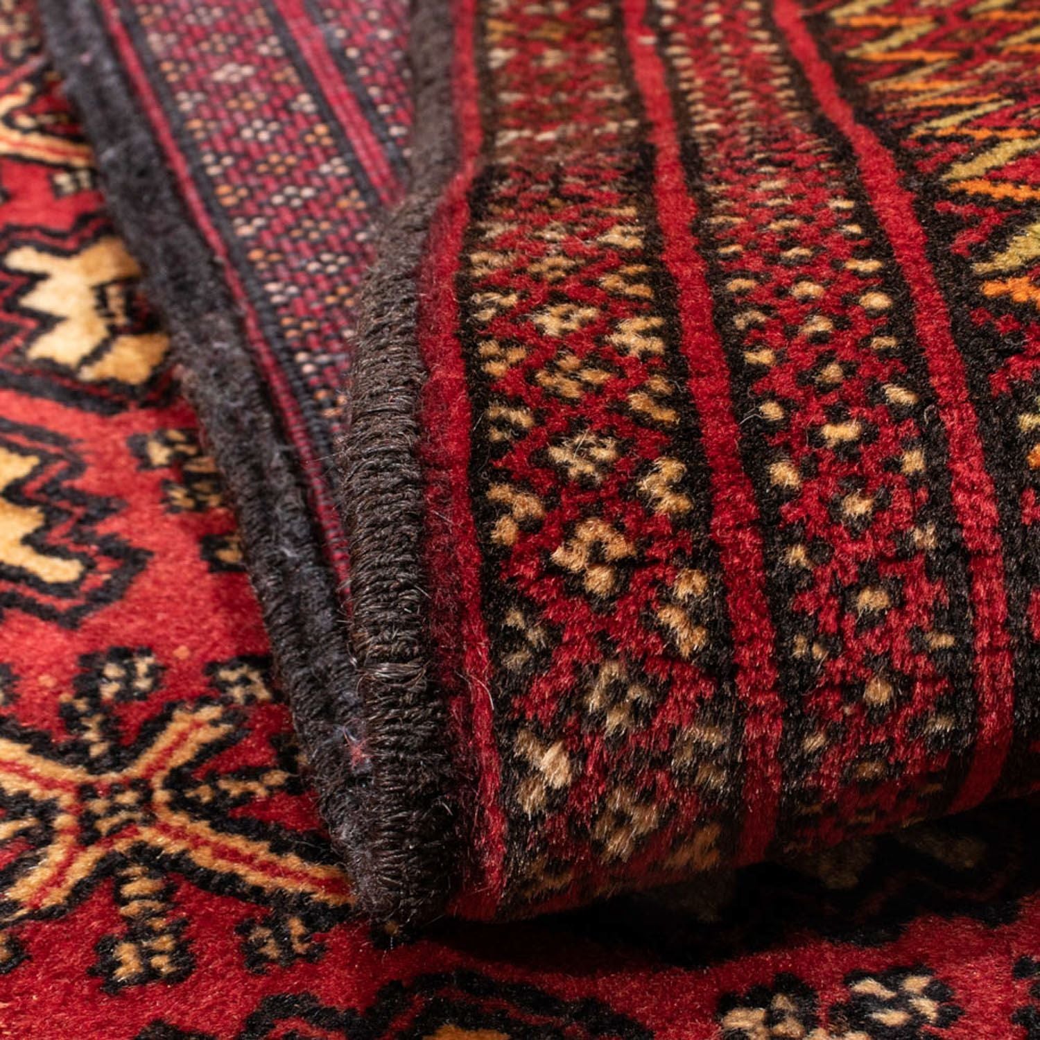 Belutsch Teppich 200 x 106 cm - rot