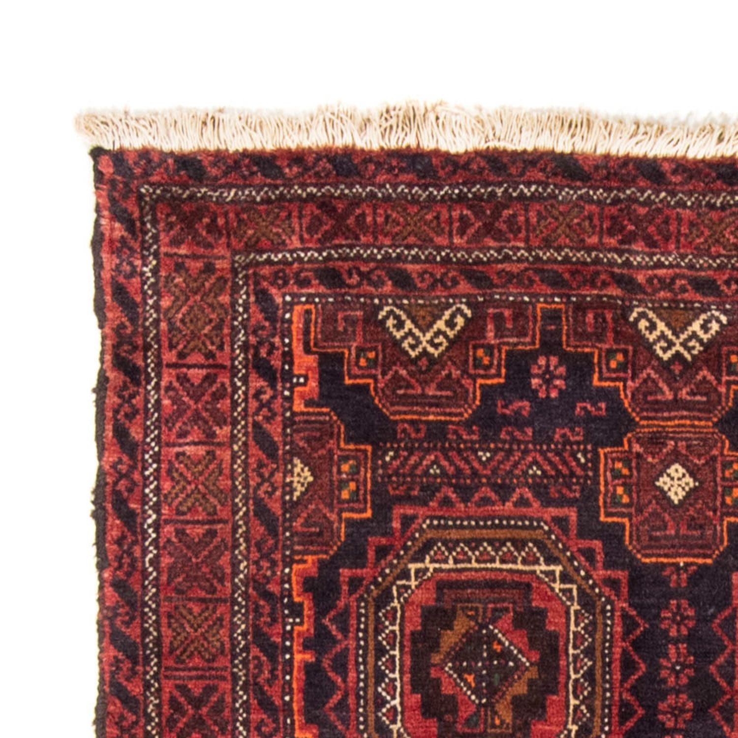 Belutsch Teppich 200 x 106 cm - hellrot