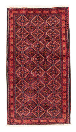Belutsch Teppich 190 x 105 cm - rot