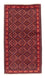 Belutsch Teppich 190 x 105 cm - rot