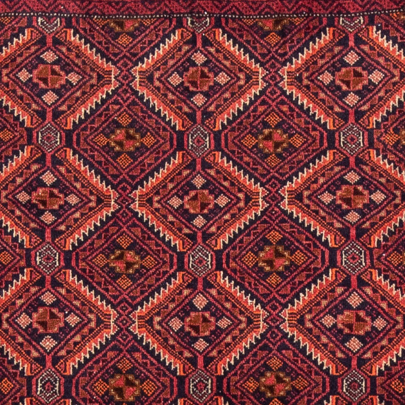 Belutsch Teppich 190 x 105 cm - rot