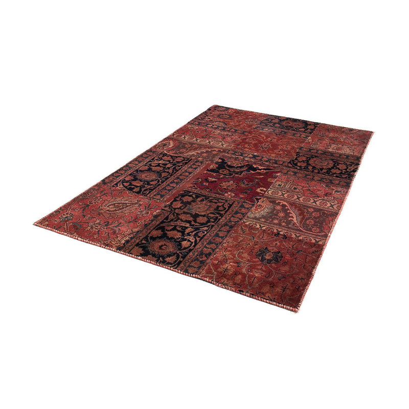 Patchwork Teppich 207 x 135 cm - mehrfarbig