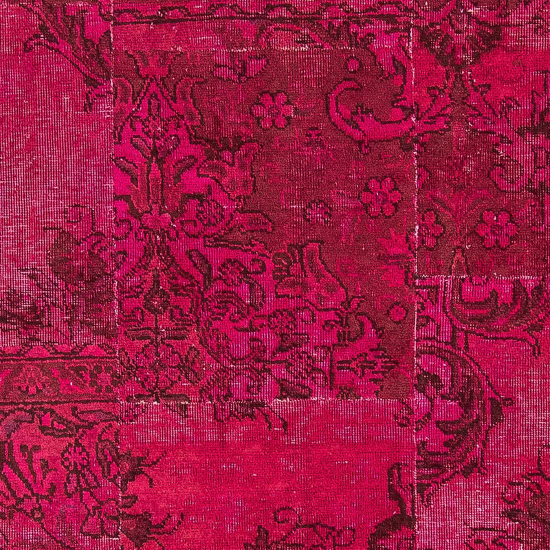 Patchwork Teppich 202 x 127 cm - mehrfarbig