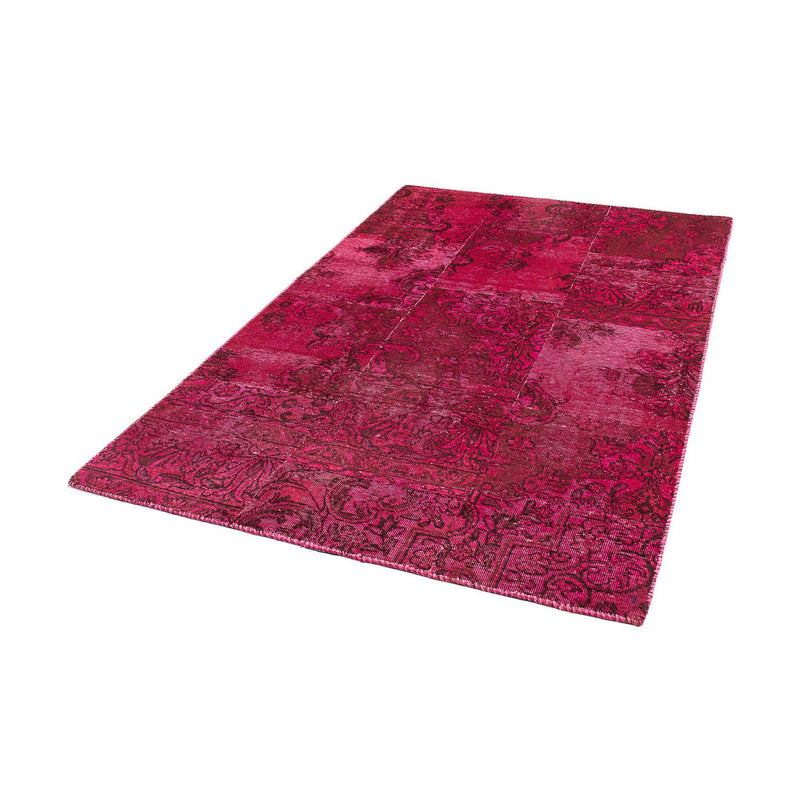 Patchwork Teppich 202 x 127 cm - mehrfarbig