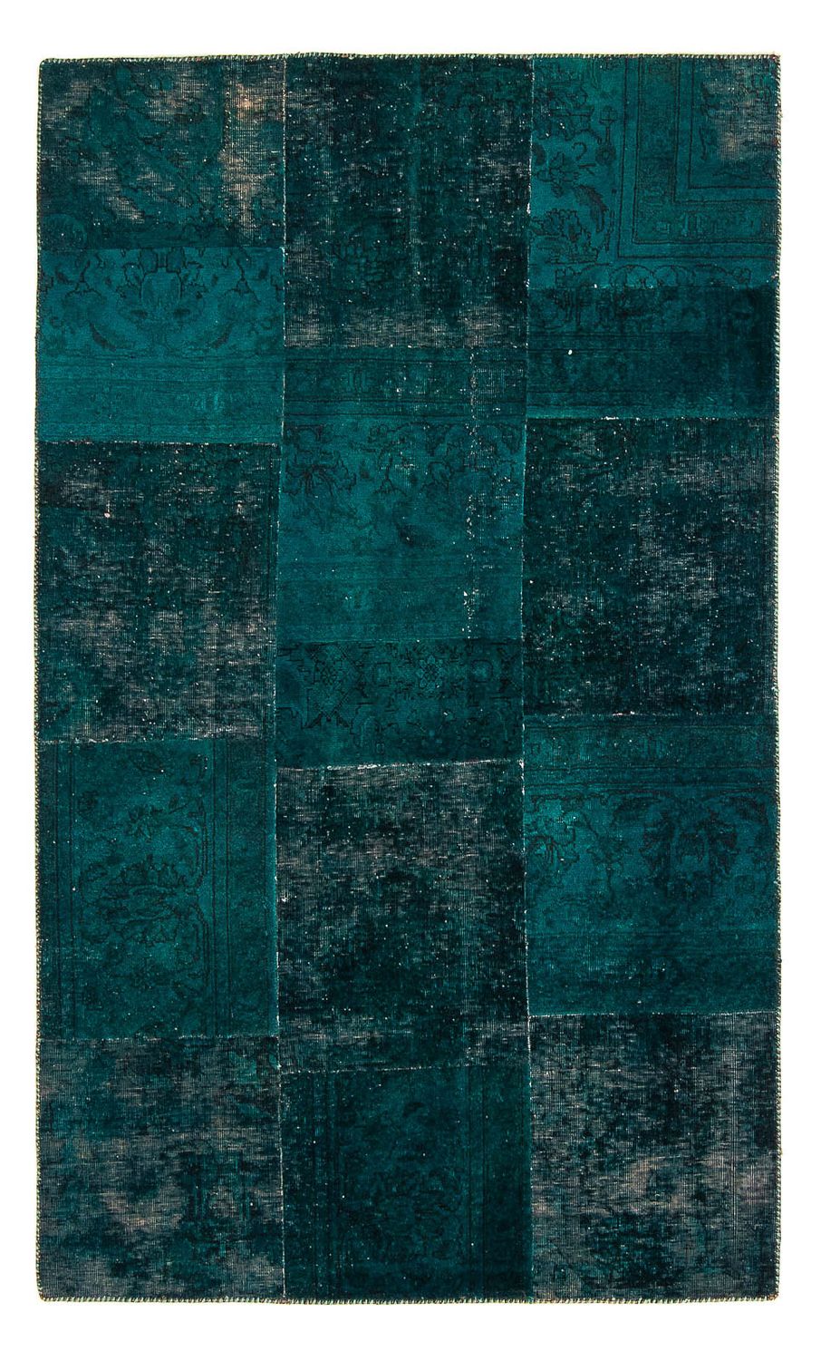 Patchwork Teppich 205 x 131 cm - mehrfarbig