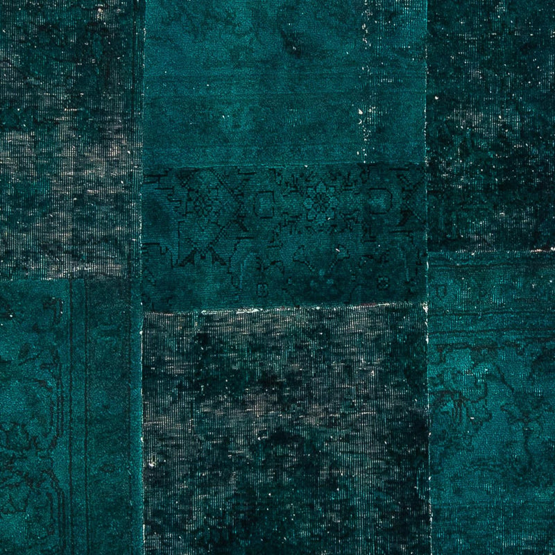 Patchwork Teppich 205 x 131 cm - mehrfarbig