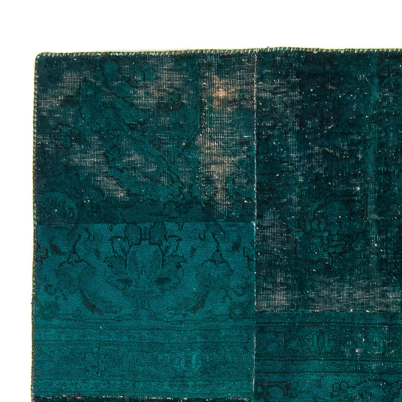 Patchwork Teppich 205 x 131 cm - mehrfarbig