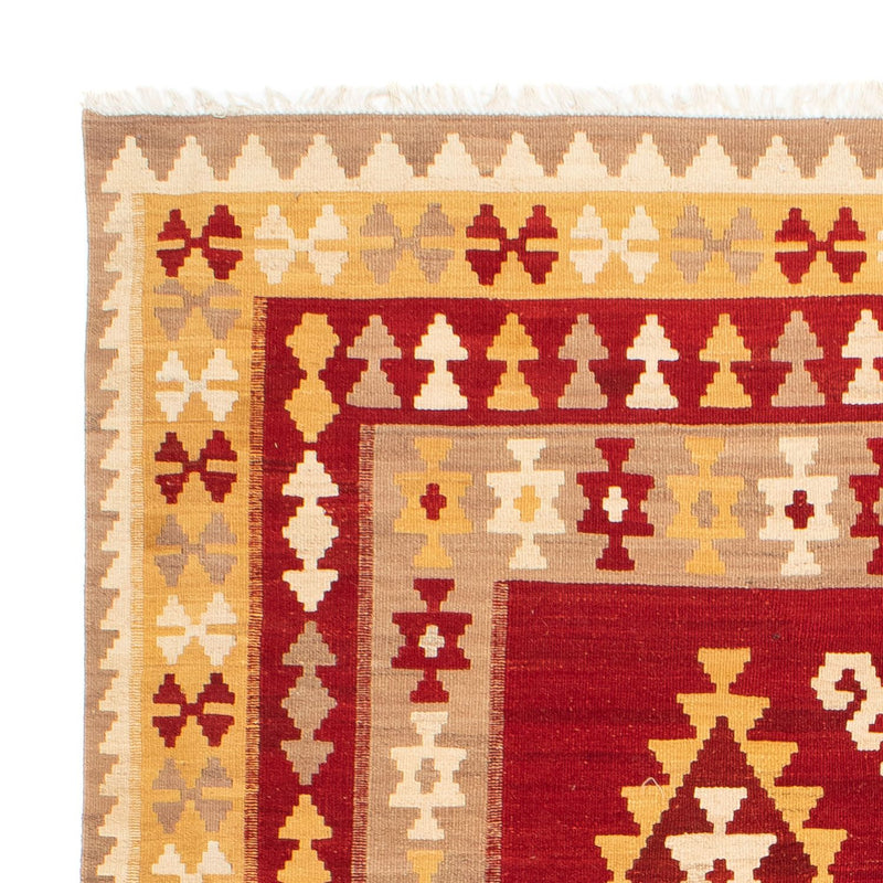 Kelim Teppich - Oriental 252 x 178 cm - dunkelrot