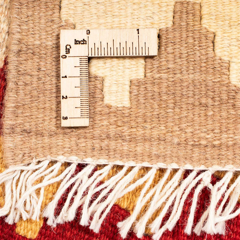 Kelim Teppich - Oriental 252 x 178 cm - dunkelrot