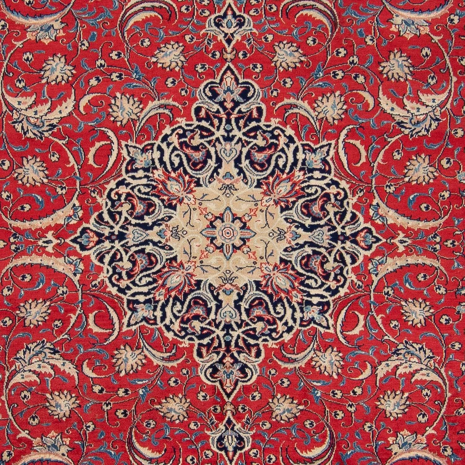 Patchwork Teppich 355 x 270 cm