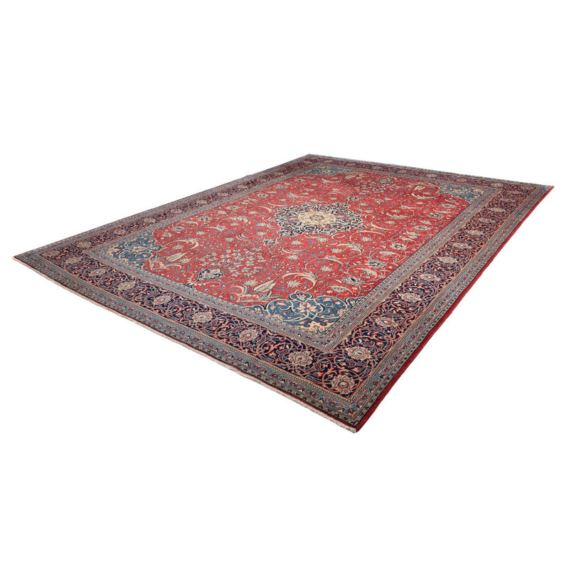 Patchwork Teppich 355 x 270 cm