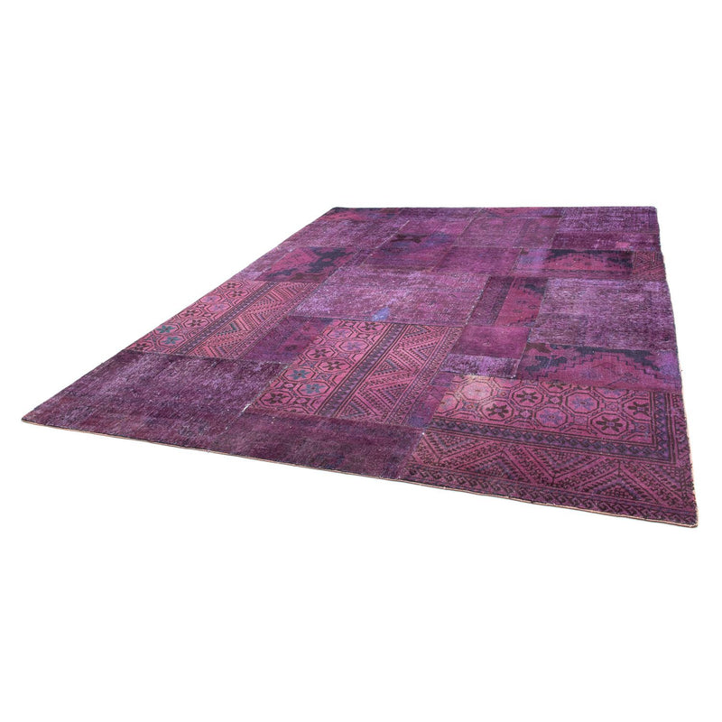 Patchwork Teppich 307 x 240 cm