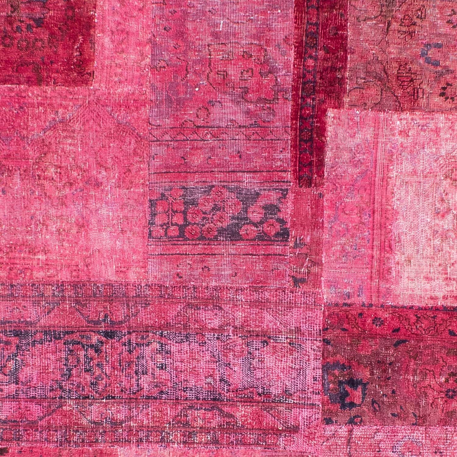 Patchwork Teppich 291 x 232 cm