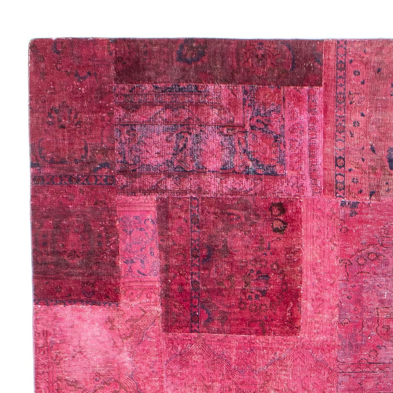 Patchwork Teppich 291 x 232 cm